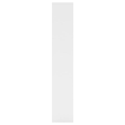 vidaXL Wall Shelf White 36x16x90 cm Engineered Wood