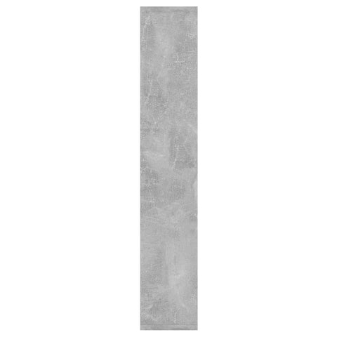 vidaXL Wall Shelf Concrete Grey 36x16x90 cm Engineered Wood