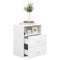 vidaXL Bed Cabinet White 50x32x60 cm