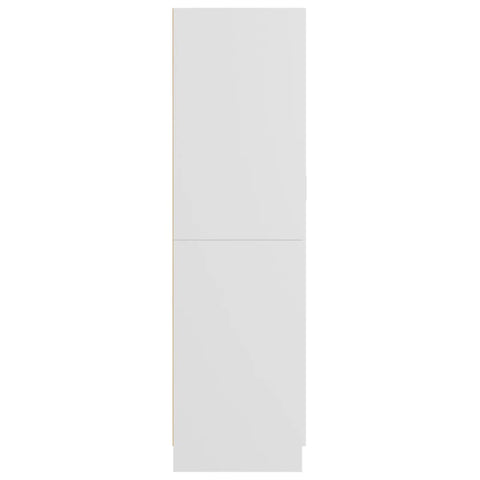 vidaXL Wardrobe White 82.5x51.5x180 cm Engineered Wood