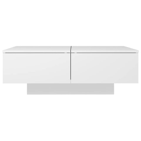 vidaXL Coffee Table White 90x60x31 cm Engineered Wood