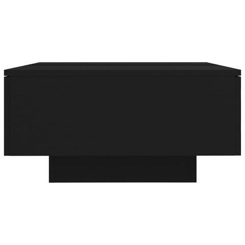 vidaXL Coffee Table Black 90x60x31 cm Engineered Wood