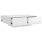 vidaXL Coffee Table High Gloss White 90x60x31 cm Engineered Wood
