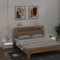 vidaXL Bedside Cabinets 2 pcs with LEDs White 60x35x40 cm