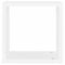 vidaXL Wall Cube Shelves 2 pcs White 30x15x30 cm