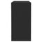 vidaXL Wall Cube Shelves 6 pcs Black 30x15x30 cm