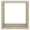 vidaXL Wall Cube Shelves 6 pcs Sonoma Oak 30x15x30 cm