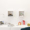 vidaXL Wall Cube Shelves 2 pcs White 26x15x26 cm