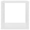 vidaXL Wall Cube Shelves 2 pcs White 26x15x26 cm