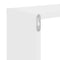 vidaXL Wall Cube Shelves 2 pcs White 26x15x26 cm
