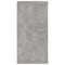 vidaXL Wall Cube Shelf 2 pcs Concrete Grey 100x15x30 cm Engineered Wood