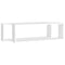 vidaXL Wall Cube Shelf 2 pcs White 80x15x26.5 cm Engineered Wood