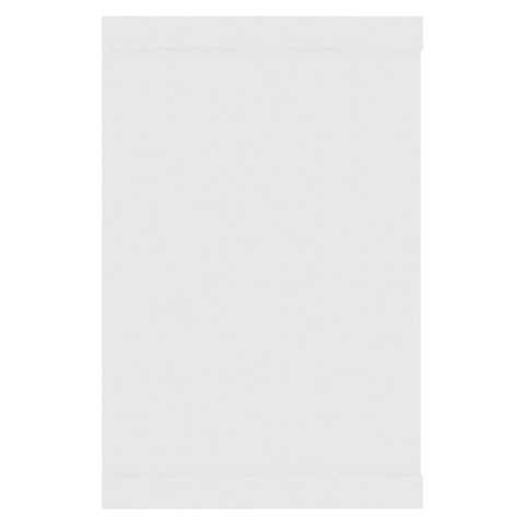 vidaXL Wall Cube Shelf 4 pcs White 60x15x23 cm Engineered Wood