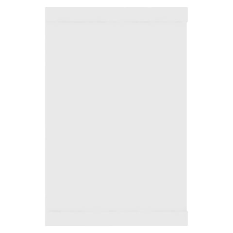 vidaXL Wall Cube Shelf 6 pcs White 60x15x23 cm Engineered Wood