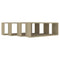 vidaXL Wall Cube Shelf 4 pcs Sonoma Oak 60x15x23 cm Engineered Wood