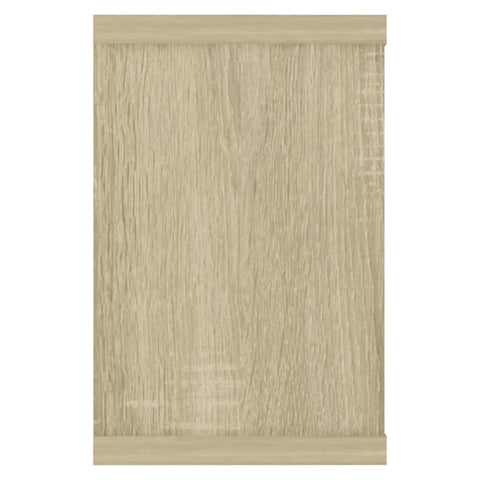 vidaXL Wall Cube Shelf 6 pcs Sonoma Oak 60x15x23 cm Engineered Wood