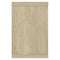 vidaXL Wall Cube Shelf 6 pcs Sonoma Oak 60x15x23 cm Engineered Wood