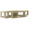 vidaXL Wall Cube Shelf 6 pcs Sonoma Oak 60x15x23 cm Engineered Wood