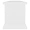 vidaXL Wall Shelf 2 pcs White 90x18x20 cm Engineered Wood