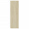 vidaXL Wall Shelf 2 pcs Sonoma Oak 50x15x50 cm Engineered Wood