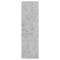 vidaXL Wall Shelf 2 pcs Concrete Grey 50x15x50 cm Engineered Wood