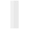 vidaXL Wall Shelf 2 pcs High Gloss White 50x15x50 cm Engineered Wood