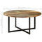 vidaXL Dining Table 150x75 cm Solid Wood Reclaimed