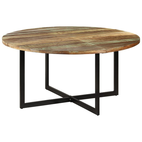 vidaXL Dining Table 150x75 cm Solid Wood Reclaimed