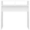 vidaXL Console Table White 78x30x80 cm Engineered Wood