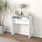 vidaXL Console Table White 78x30x80 cm Engineered Wood