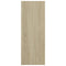 vidaXL Console Table Sonoma Oak 78x30x80 cm Engineered Wood
