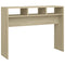 vidaXL Console Table Sonoma Oak 105x30x80 cm Engineered Wood