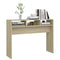 vidaXL Console Table Sonoma Oak 105x30x80 cm Engineered Wood