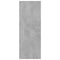 vidaXL Console Table Concrete Grey 105x30x80 cm Engineered Wood