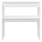 vidaXL Console Table White 80x30x80 cm Engineered Wood