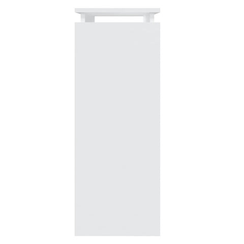 vidaXL Console Table White 80x30x80 cm Engineered Wood