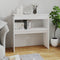 vidaXL Console Table White 80x30x80 cm Engineered Wood