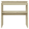 vidaXL Console Table Sonoma Oak 80x30x80 cm Engineered Wood
