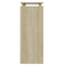 vidaXL Console Table Sonoma Oak 80x30x80 cm Engineered Wood