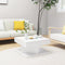 vidaXL Coffee Table White 57x57x30 cm Engineered Wood