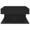 vidaXL Coffee Table Black 57x57x30 cm Engineered Wood