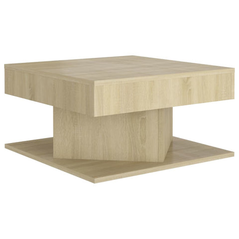 vidaXL Coffee Table Sonoma Oak 57x57x30 cm Engineered Wood