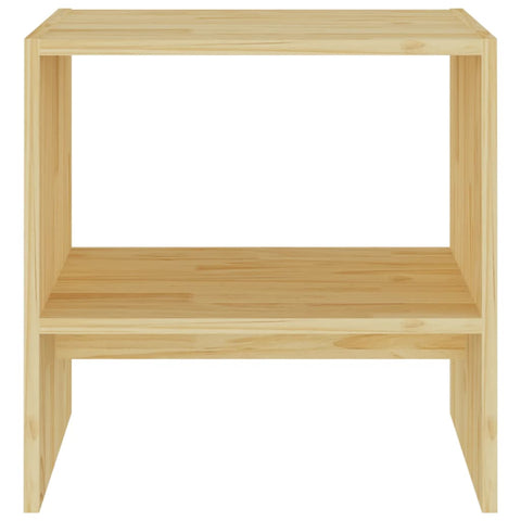 vidaXL Bedside Cabinet 40x30.5x40 cm Solid Pinewood