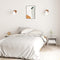 vidaXL Bedside Cabinets 2 pcs White 40x30.5x40 cm Solid Pinewood