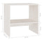 vidaXL Bedside Cabinets 2 pcs White 40x30.5x40 cm Solid Pinewood