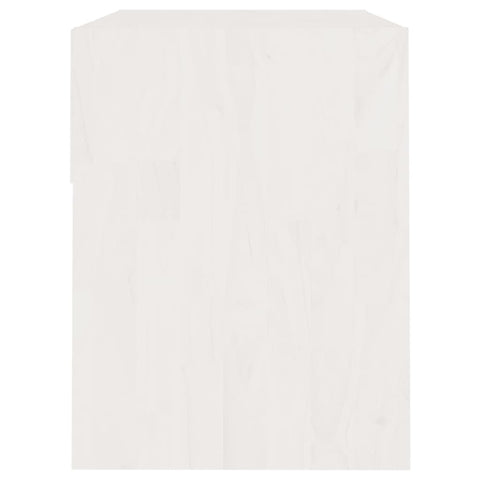 vidaXL Bedside Cabinets 2 pcs White 40x31x40 cm Solid Pinewood