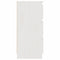 vidaXL Bedside Cabinets 2 pcs White 40x29.5x64 cm Solid Pine Wood