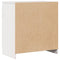 vidaXL Side Cabinet White 60x36x65 cm Solid Pinewood
