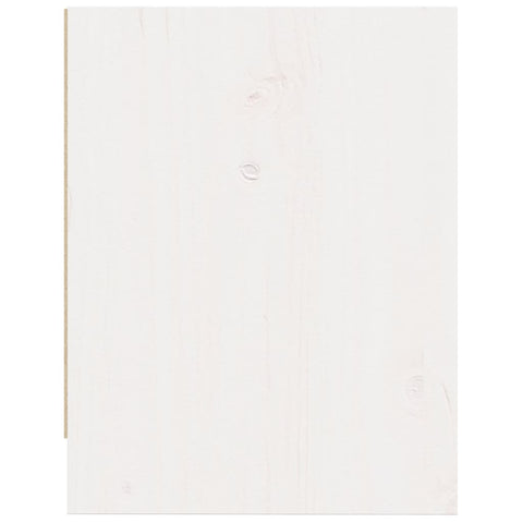 vidaXL Bedside Cabinets 2 pcs White 40x30.5x40 cm Solid Pinewood