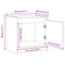 vidaXL Bedside Cabinets 2 pcs Grey 40x30.5x40 cm Solid Pinewood